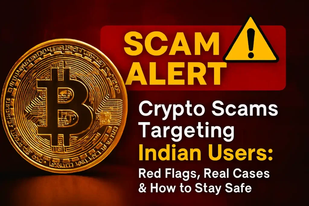 Crypto Scams Targeting Indian Users: Red Flags, Real Cases & How to Stay Safe