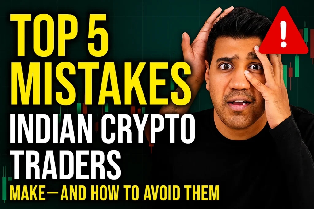 Top 5 mistakes Indian crypto traders make and how to avoid them