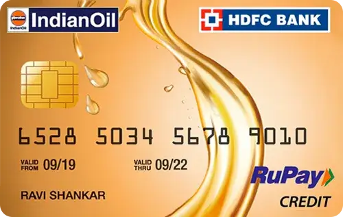 Indian oil hdfc bank credit card