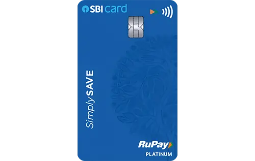 SBI simply save credit card
