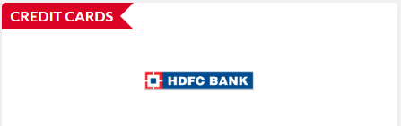 HDFC credit card banner