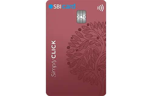 SBI SimplyClick credit card
