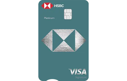 Visa platinum credit card HSBC